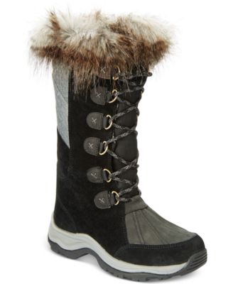 clarks fur boots