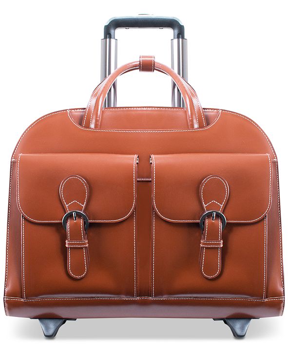 McKlein Davis Wheeled Briefcase & Reviews Laptop Bags & Briefcases