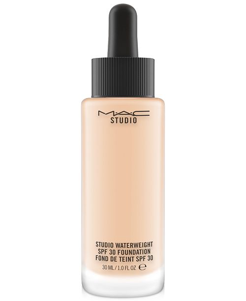Mac Studio Waterweight Spf 30 Foundation 1 Oz Reviews Foundation Beauty Macy S