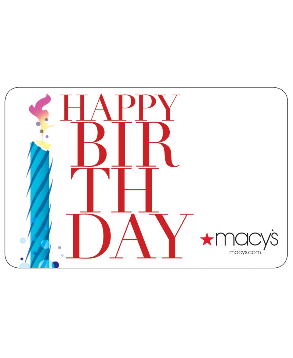 Happy Birthday Gift Card with Letter