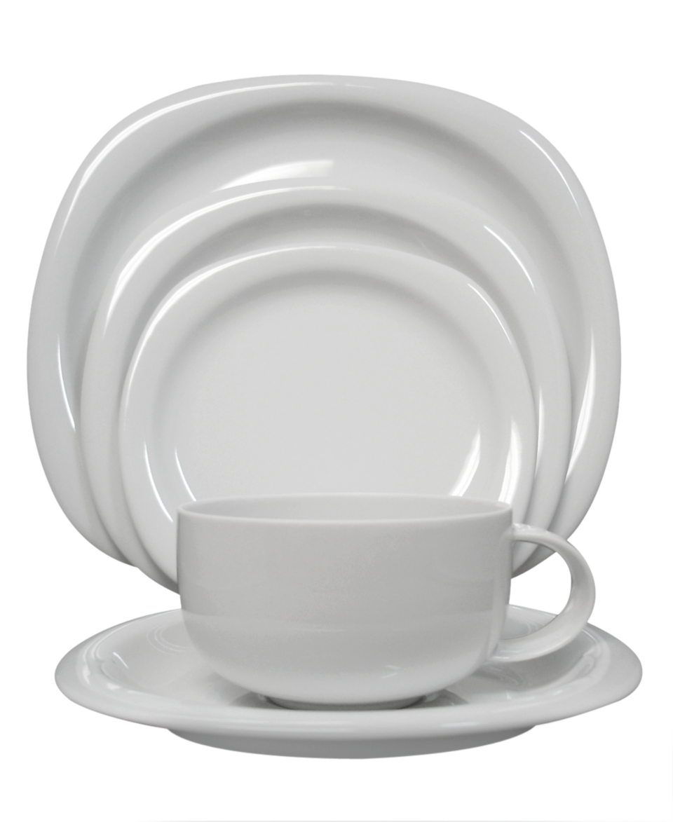 Rosenthal Suomi White 5 Piece Place Setting