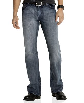 INC International Concepts Core Jeans, Lightning Boot Cut - Jeans - Men ...