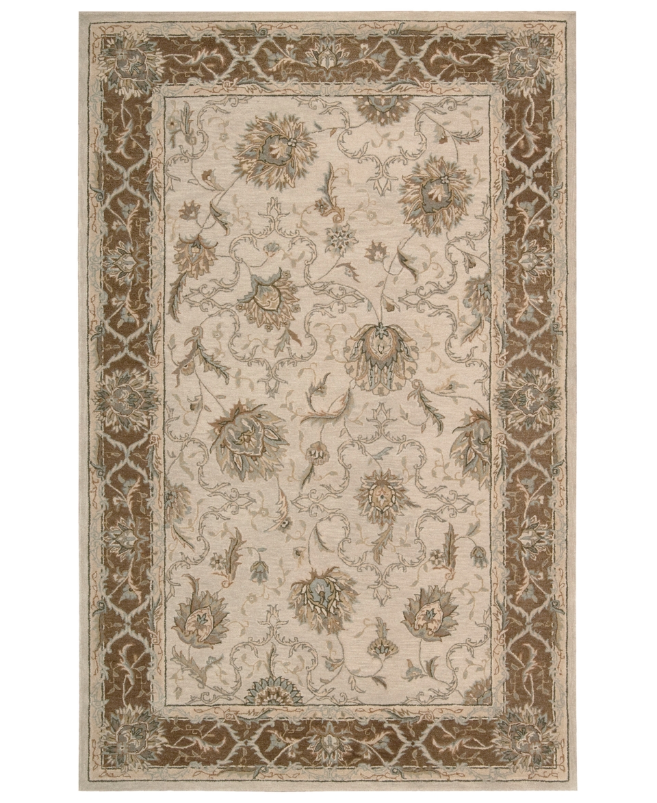 Nourison Area Rug, Hardewick Hall HE27 Mist 2 6 x 8 Runner Rug