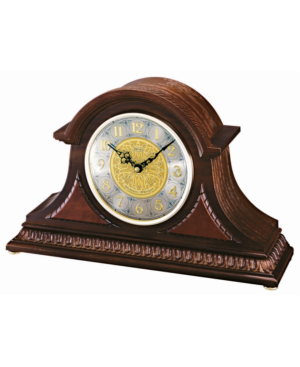 Seiko Clock, Solid Oak Mantel   Watches   Jewelry & Watches