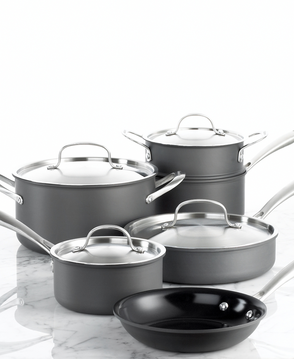 Cuisinart Green Gourmet Cookware, 10 Piece Set