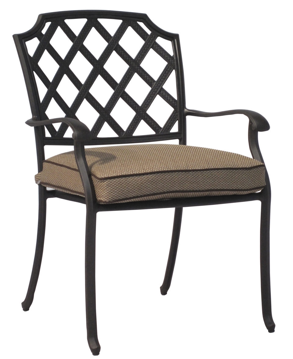 Grove Hill Aluminum Patio Furniture, Outdoor Dining Chair   furniture