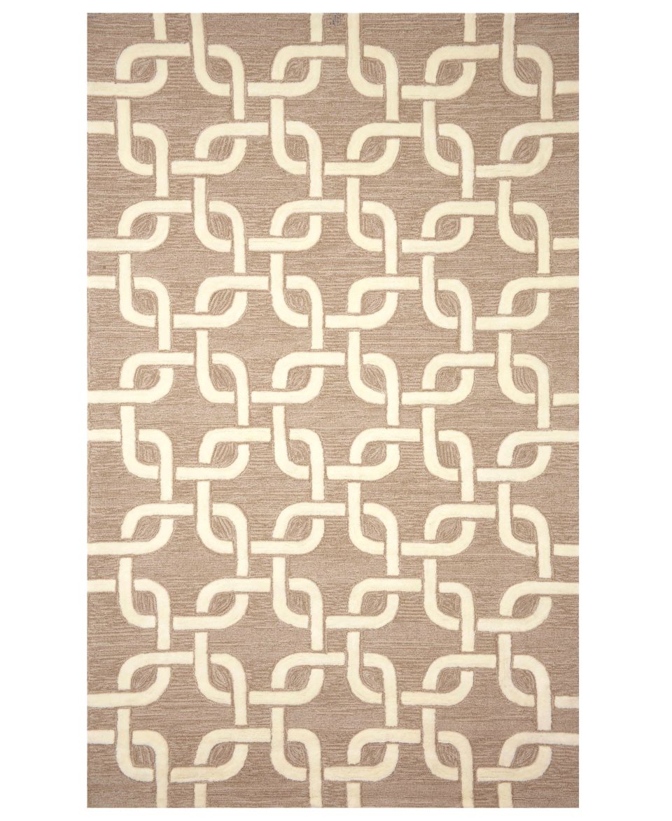 Manne Area Rug, Indoor/Outdoor Promenade 2018/12 Chains Natural 5X76