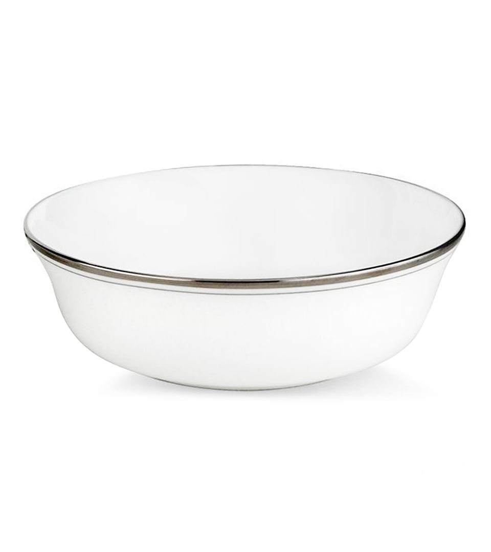 kate spade new york Dinnerware, Library Lane Platinum Round Serving