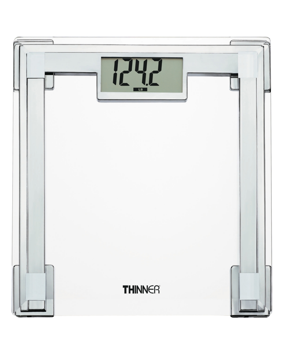 Thinner TH311 Glass and Chrome Digital Scale