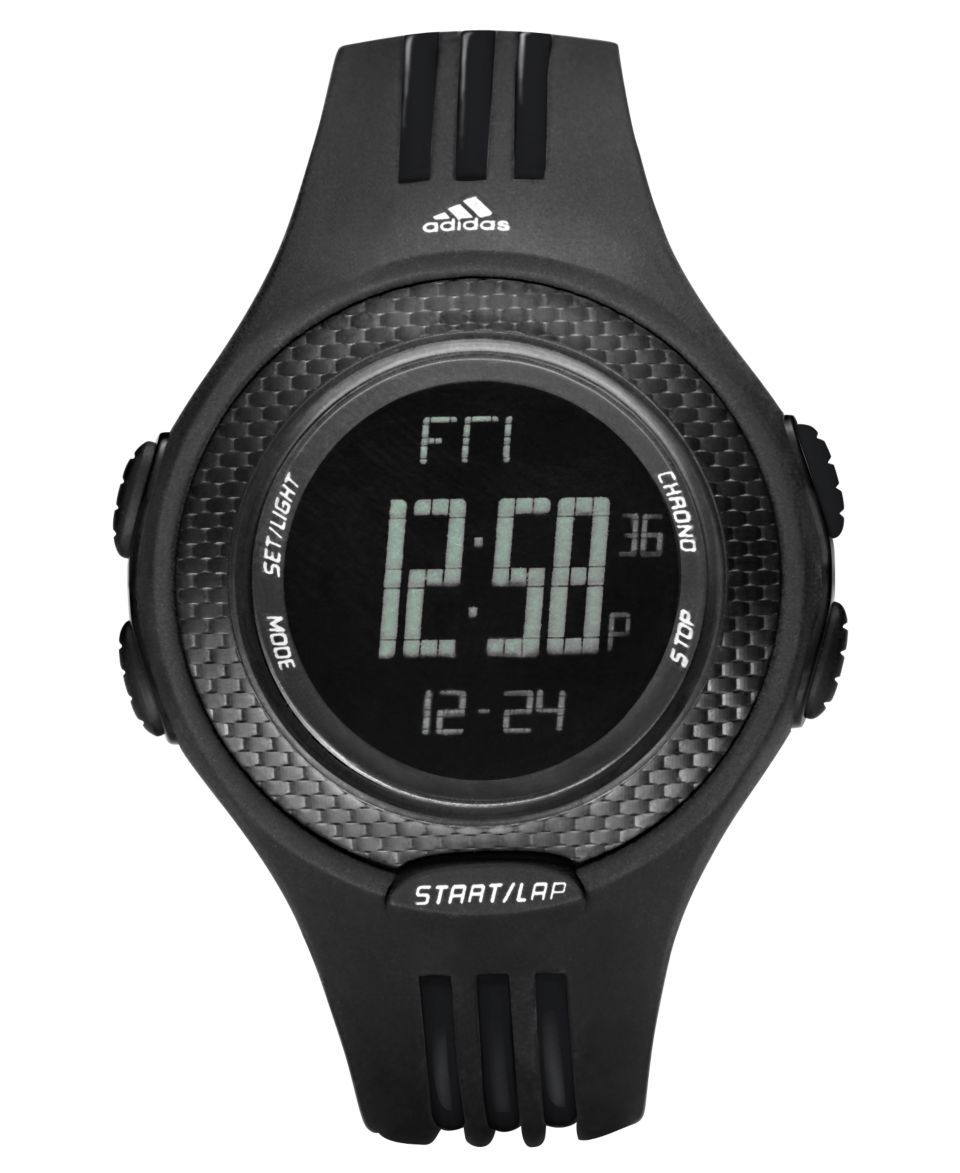 adidas Watch, Mens Digital Black and White Polyurethane Strap ADP6000