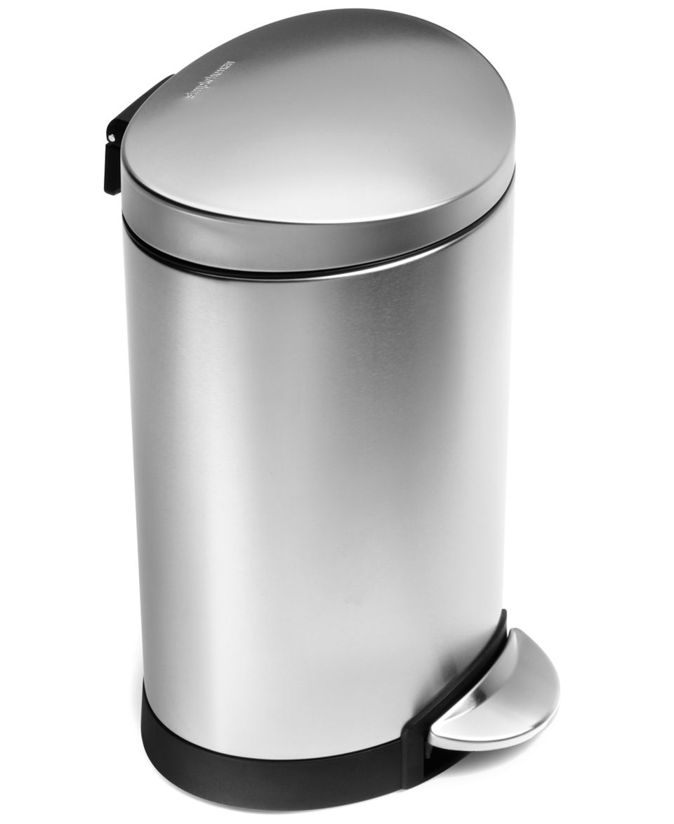 simplehuman Bath Accessories, 10 Liter Profile Step Trash Can     