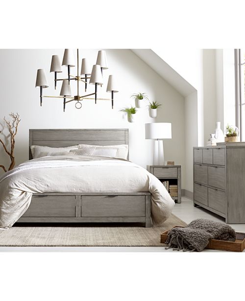 Furniture Tribeca Storage Queen Platform Bed Created For Macy S Reviews Furniture Macy S