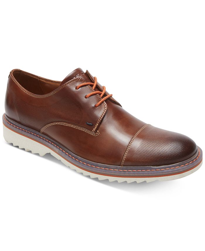 rockport modern break cap toe oxford