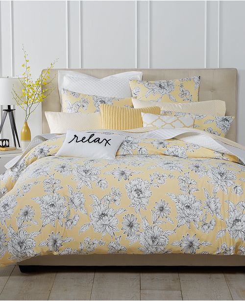 Charter Club Floral Bedding Collection Created For Macy S Reviews Bedding Collections Bed Bath Macy S