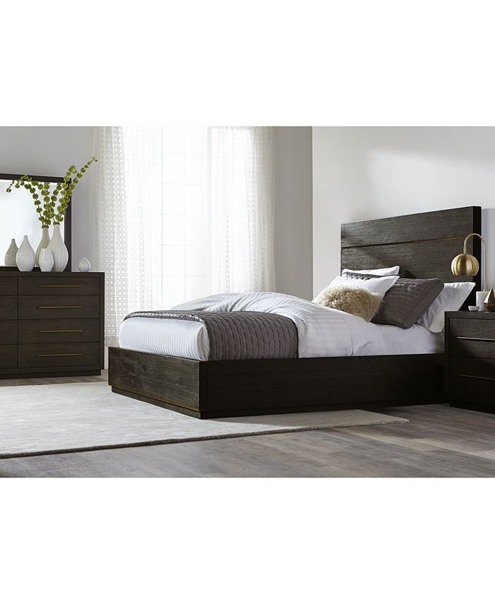 Furniture Cambridge Storage Platform Bedroom Furniture 3 Pc Set Queen Bed Dresser Nightstand Created For Macy S Reviews Furniture Macy S