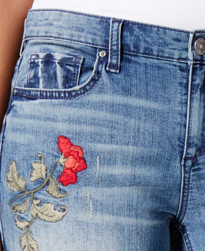 Vintage America Embroidered Boyfriend Jeans & Reviews - Jeans - Women ...