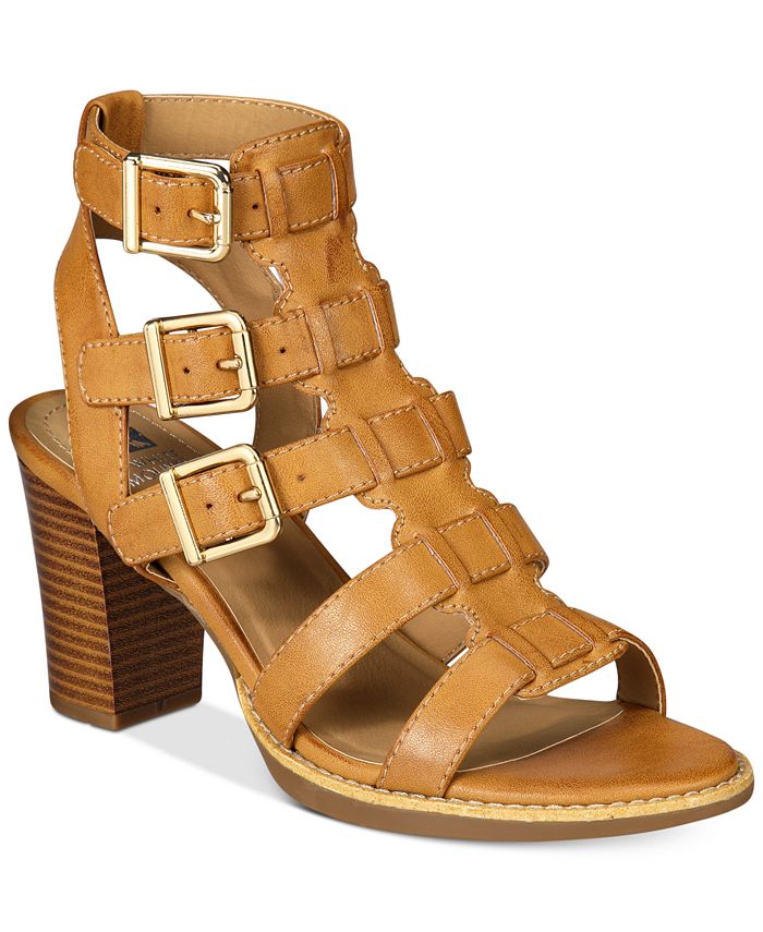 block heel dressy sandals