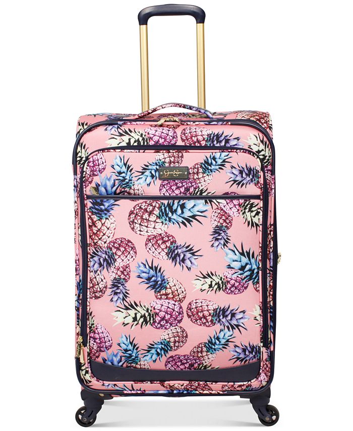 Jessica Simpson Pineapple 29" Expandable Spinner Suitcase & Reviews