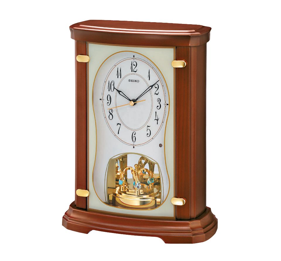 Seiko Mantel Clock, Wood Melodies in Motion   Watches   Jewelry & Watches