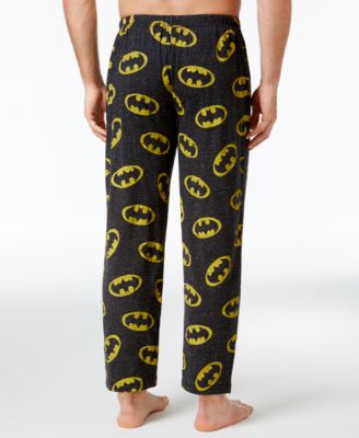 Sleepwear Adult Batman Pjs Batman Official Mens Cotton Shortie