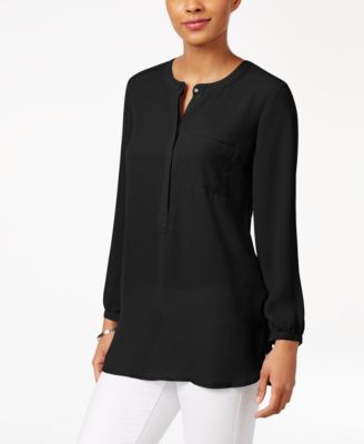 macy's blouses petite