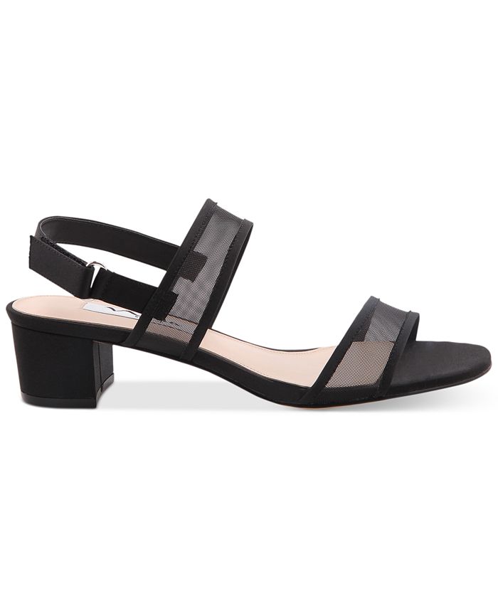 Nina Ganice Block-Heel Evening Sandals & Reviews - Sandals - Shoes - Macy's
