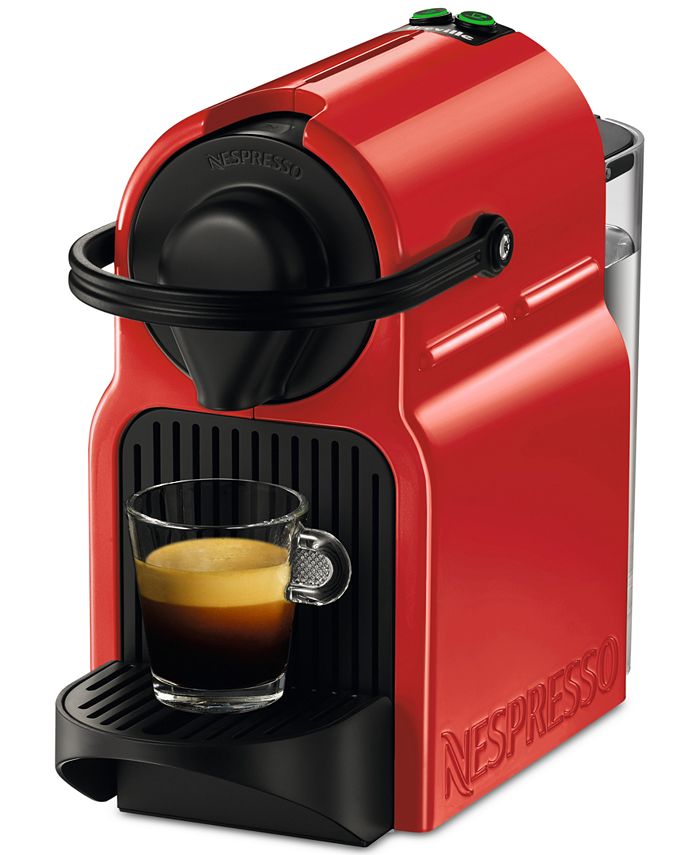 Nespresso Breville Inissia Red SingleServing Espresso Maker & Reviews