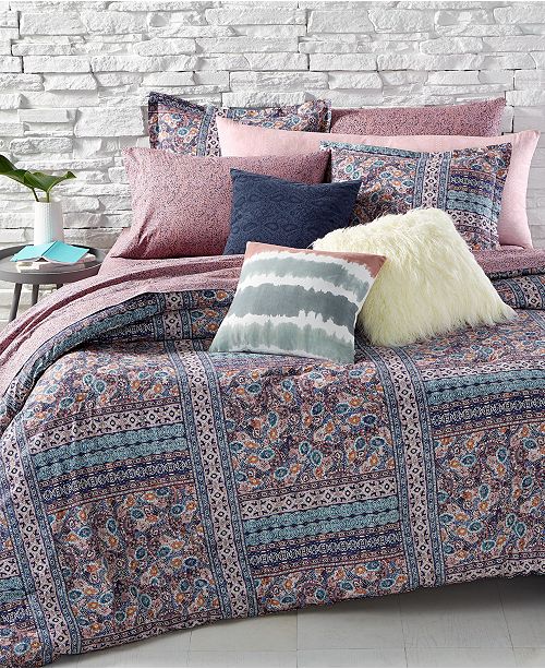 Bcbgeneration Batik Floral Bedding Collection Reviews Bedding Collections Bed Bath Macy S