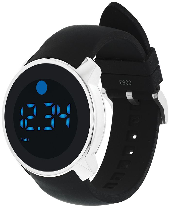 movado bold black digital