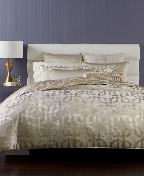 Hotel Collection Fresco Full Queen Comforter Created For Macy S Reviews Bedding Collections Bed Bath Macy S