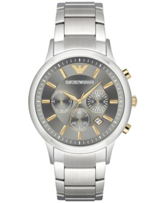 emporio armani watch chronograph