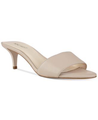 nine west slip on sandals