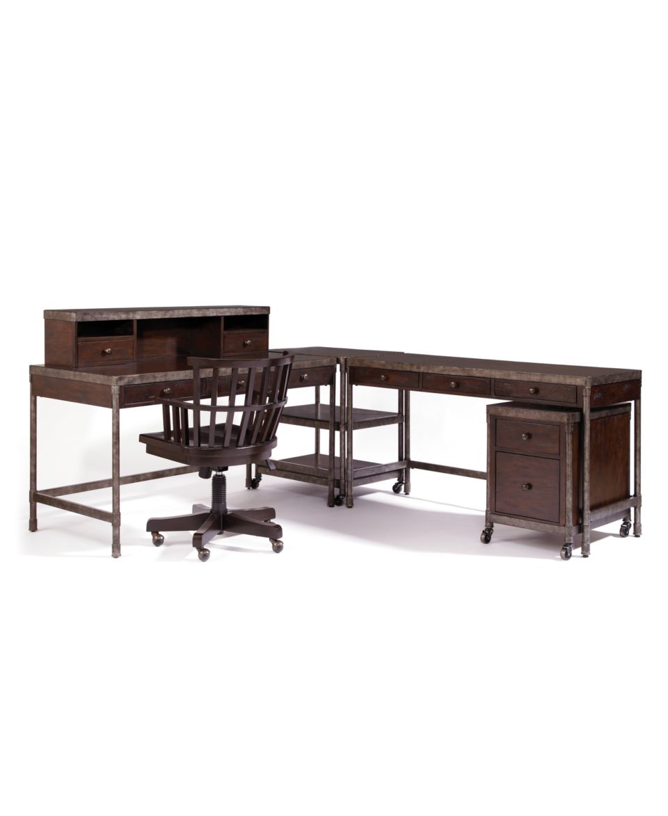 Structure Home Office Furniture, 6 Piece Set (Credenza Desk, Writing