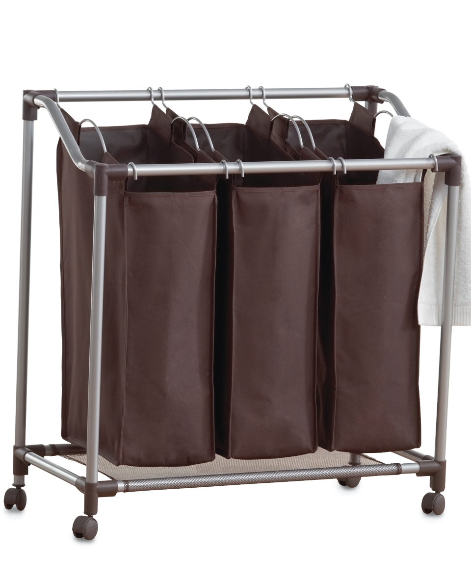 Neatfreak Hampers, Deluxe Everfresh Laundry Triple Sorter