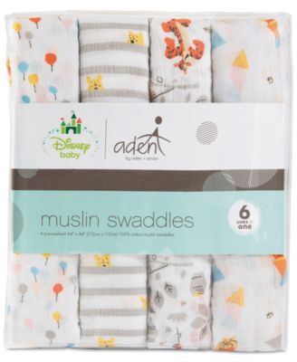 winnie the pooh muslin swaddle