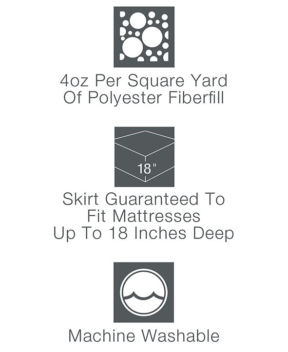 Home Design CLOSEOUT! Waterproof Mattress Pads, Down ...