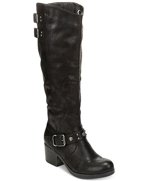 Carlos By Carlos Santana Cara Tall Riding Boots Reviews Boots Shoes Macy S