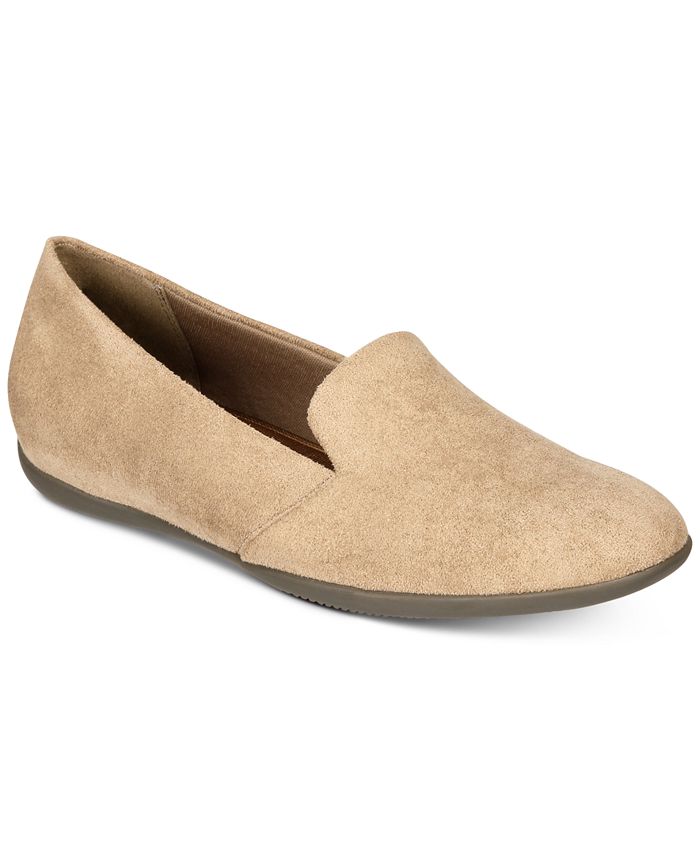 flats with hidden wedge heel
