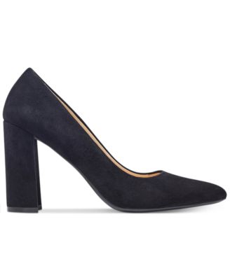 nine west astoria black suede