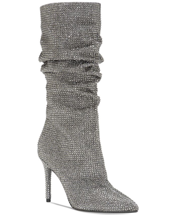 Jessica Simpson Layzer Slouchy Rhinestone Boots & Reviews - Boots ...