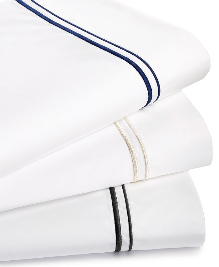 Hotel Collection 525 Thread Count Cotton Embroidered Queen Sheet Set