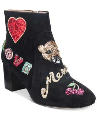 kate spade embroidered boots