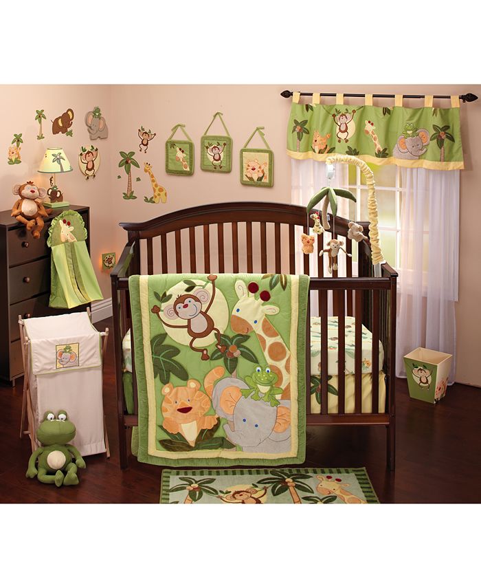 NoJo Jungle Babies 8Pc. Crib Bedding Set & Reviews Bed in a Bag