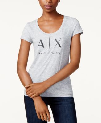 armani exchange t shirts women's