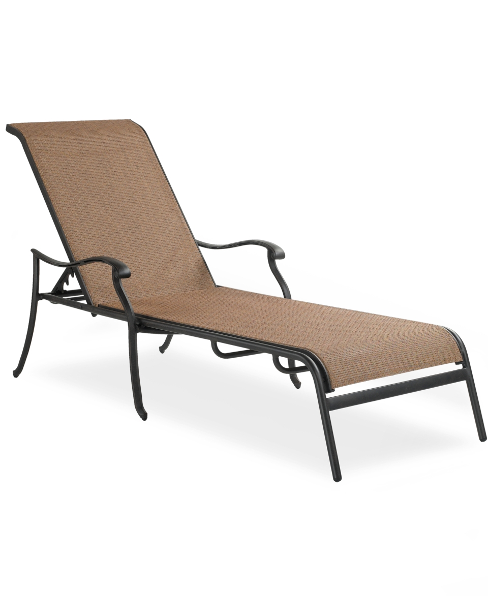 Beachmont Aluminum Outdoor Chaise Lounge   Furniture