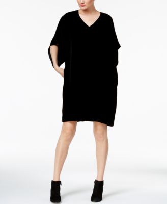 eileen fisher velvet dress