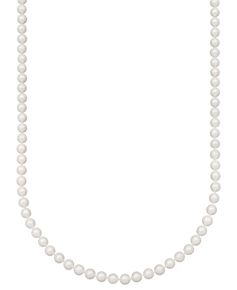 Belle de Mer Pearl Necklace, 30 14k Gold A+ Akoya Cultured Pearl