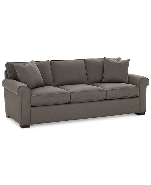 Furniture Closeout Astra 91 Fabric Sofa Created For Macy S Reviews Furniture Macy S