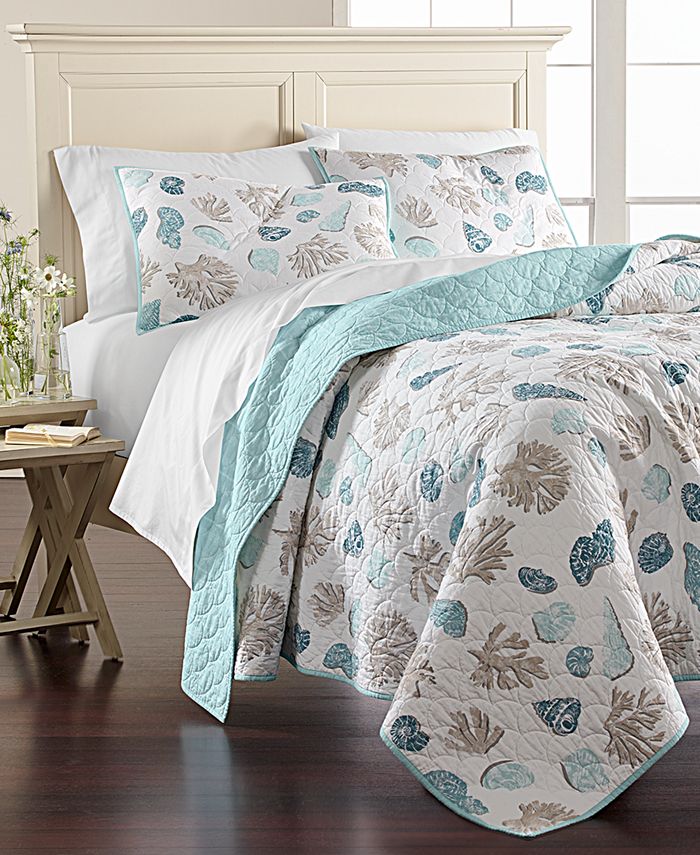 Martha Stewart Collection CLOSEOUT! Beach Finds Reversible 100 Cotton