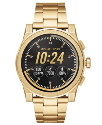 gold smart watches mens